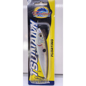 Tsunami 4" TS K9 Walker Floating Lure with Mustad Hooks Golden Shad TSK94F-201